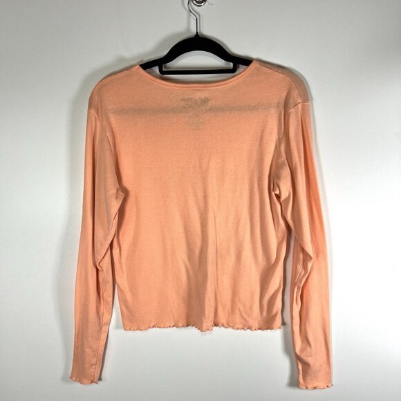 AC/DC Women's Size 2XL Orange Graphic Print World Tour Long‎ Sleeve T-shirt - Picture 5 of 5